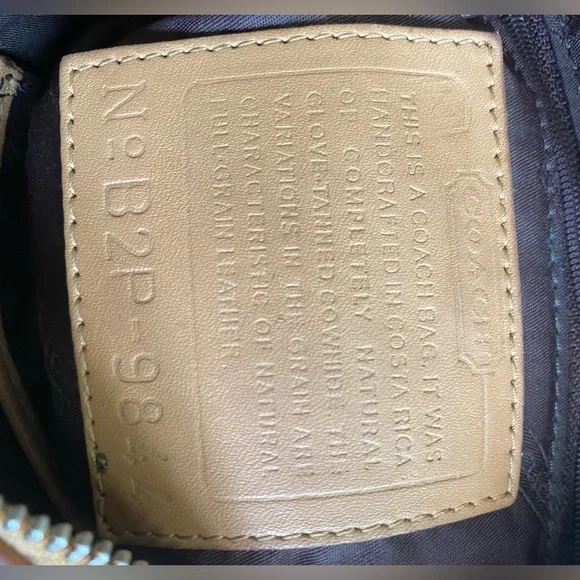 Recycled Riot Coach sunset gradient Legacy baguette, very y2k, lovely patina. - Picture 8 of 10